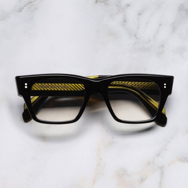 9690 Square Opticals in Black