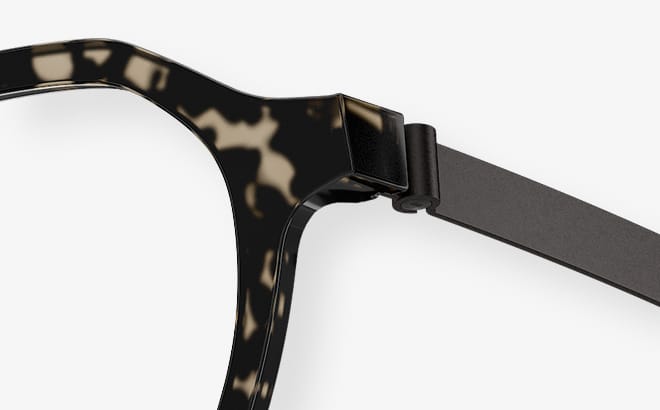 Detail of a LINDBERG acetanium frame