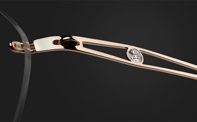 Detail of a LINDBERG precious frame