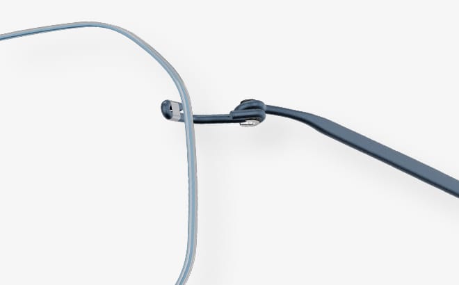 Detail of a LINDBERG spirit titanium frame