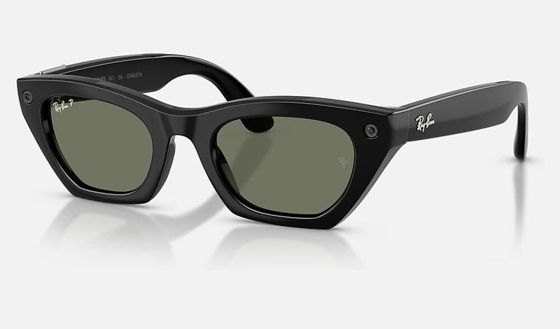 Ray-Ban Meta Gen 3 Zena AI glasses in black