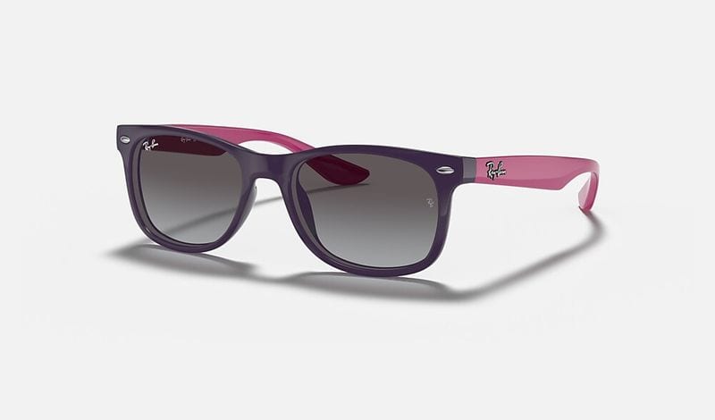 Ray-Ban New Wayfarer Kids RJ9052S in Violet, Grey