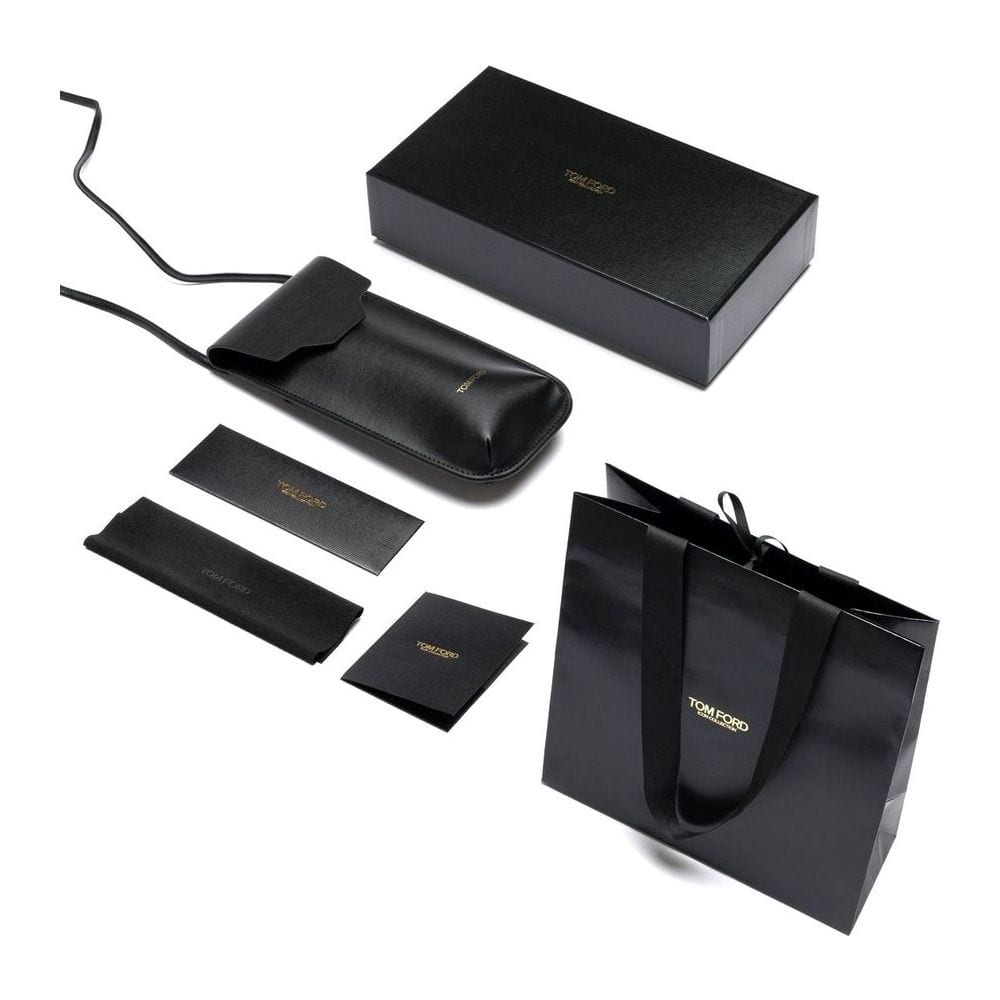 Tom Ford Icon packaging with case, cross-body pouch and gift bag
