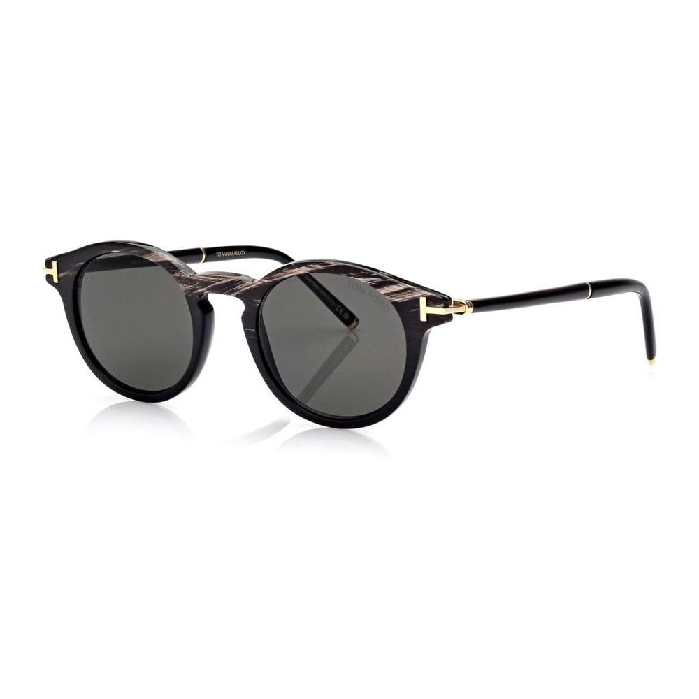 Tom Ford Private Collection Round Horn and Titanium sunglasses