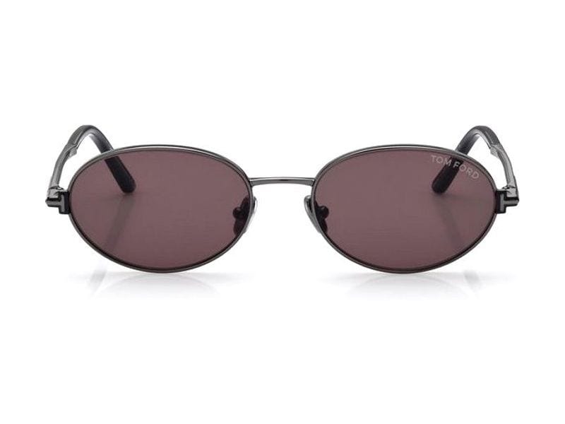 Tom Ford Gina-02 Sunglasses in gunmetal
