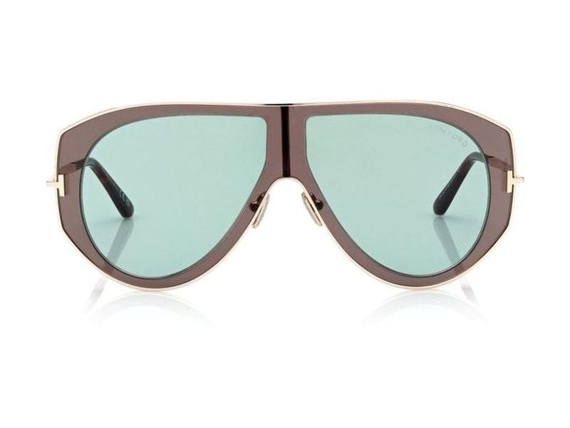 Tom Ford Cade-02 Sunglasses in grey / other / green