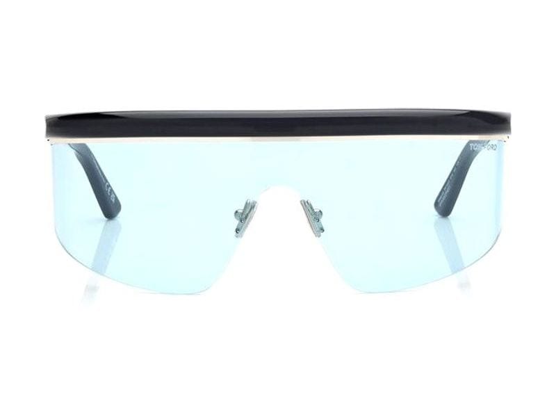 Tom Ford West-02 Sunglasses in black / blue