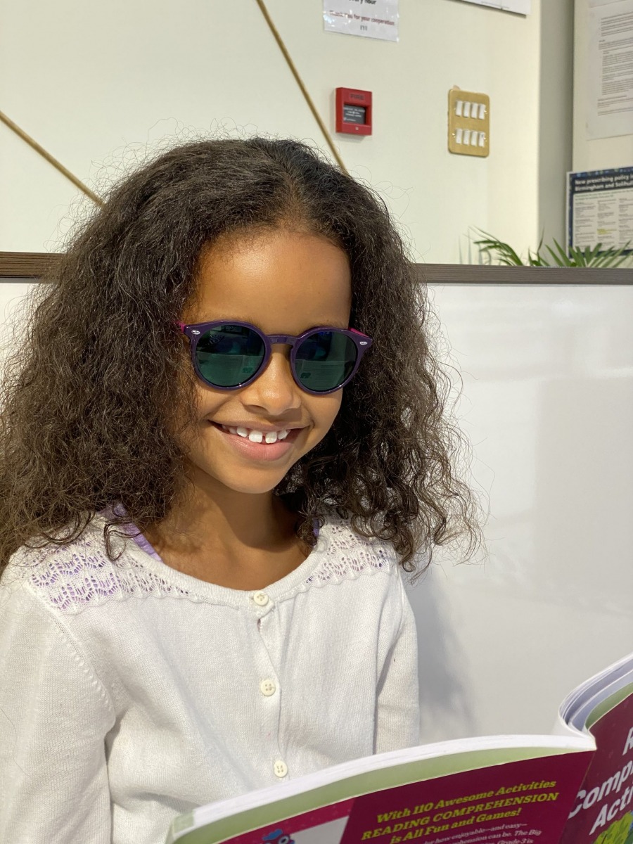 A friend of Eye Opticians in their new frames