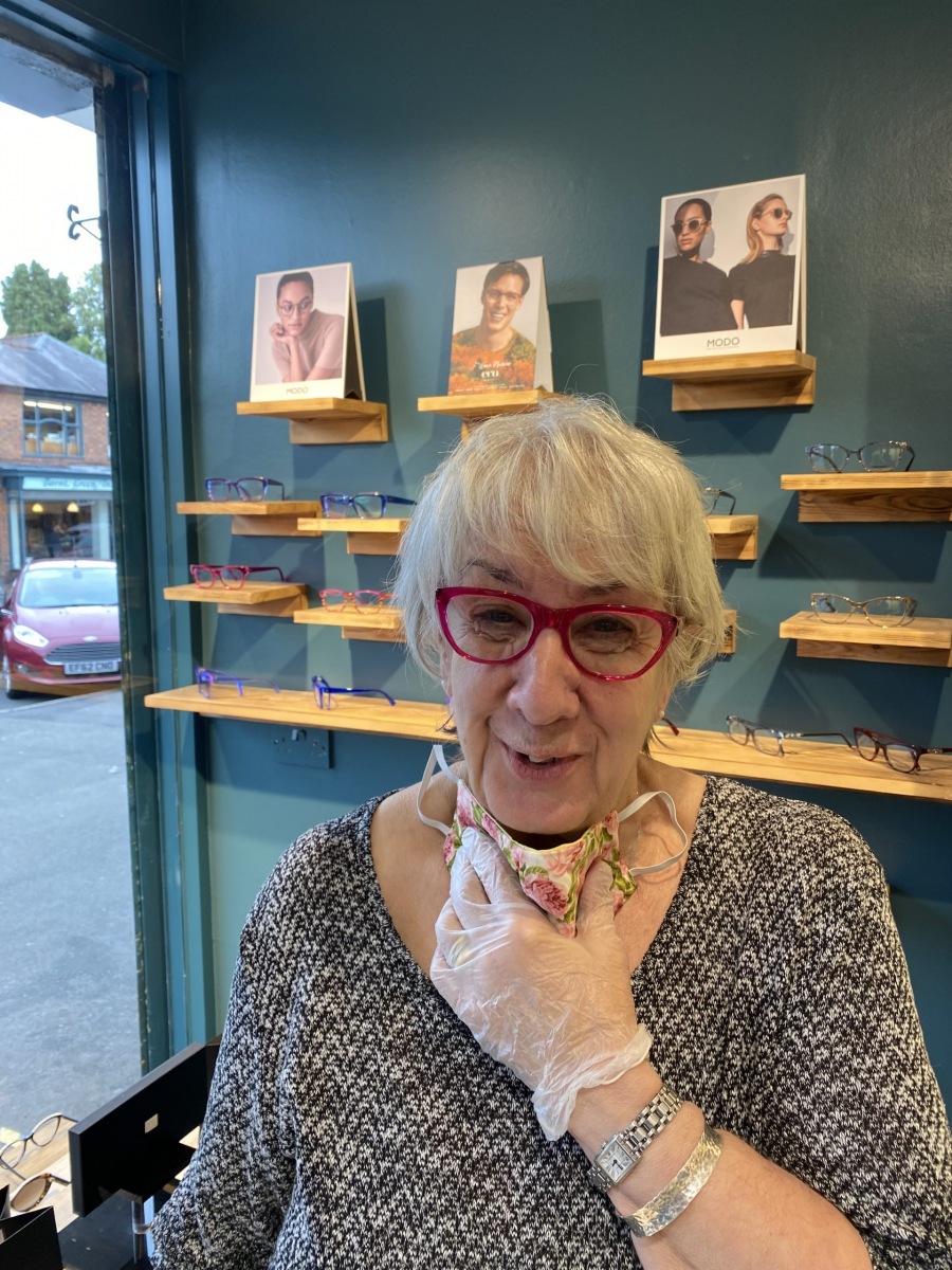 A friend of Eye Opticians in their new frames