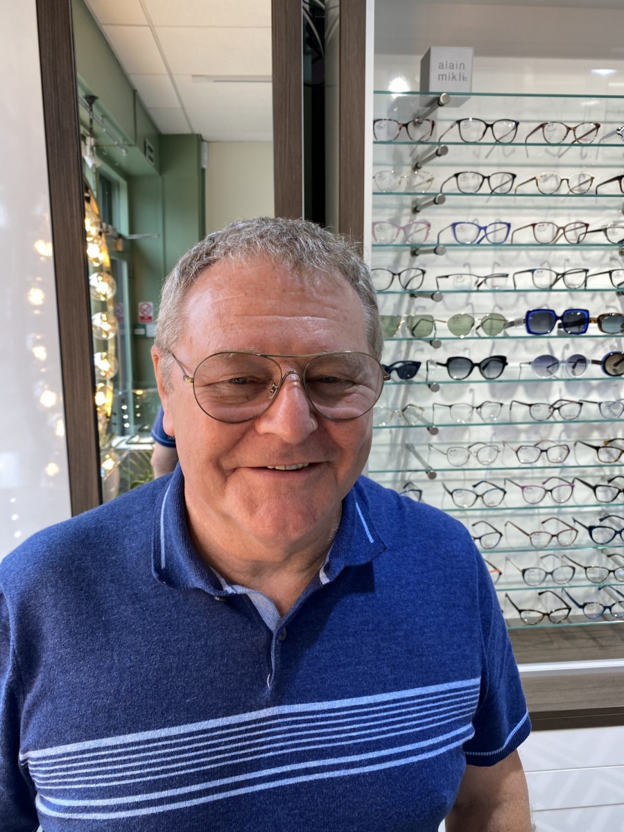 A friend of Eye Opticians in their new frames