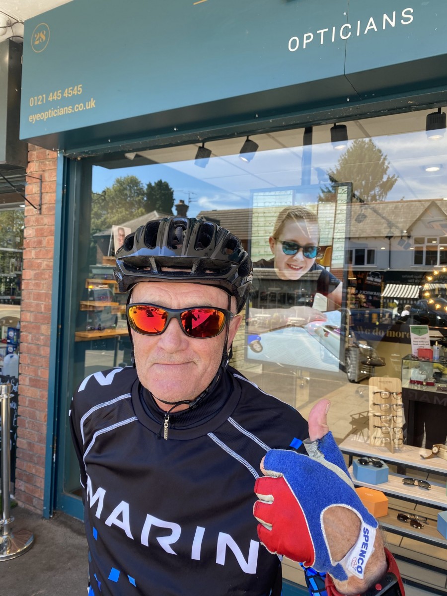 A friend of Eye Opticians in their new frames