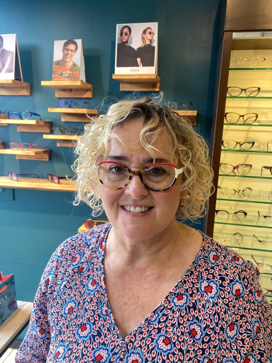 A friend of Eye Opticians in their new frames