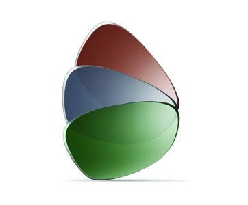 A fan of HOYA Polarised lenses in brown, grey and green